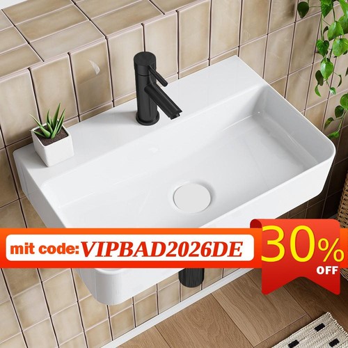 Horow waschbecken mit - horow, hahnloch