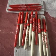 1 Kugelschreiber Coca Cola Vintage Werbeartikel Coca-Cola Is it,Trink Coca Cola