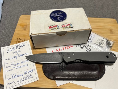 Chris reeve large sebenza - reeve,