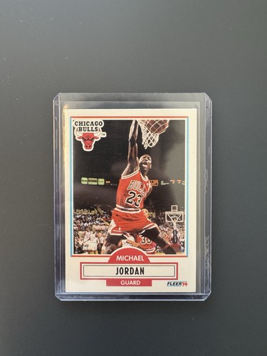 Michael jordan 1990 fleer - jordan, 1990-91