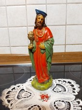 Alte Krippenfigur Gips König Dürer PGK