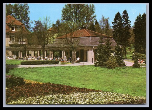 Ansichtskarte bad brambach - brambach, /