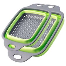 2er Set Faltbare Küchensiebe