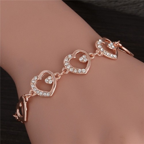 Rosévergoldet mit swarovski - rosÉvergoldet,