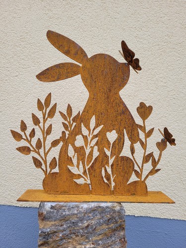 Hase mit schmetterling - hase,