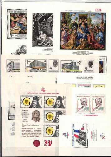 Tschechoslowakei block 95 - tschechoslowakei,