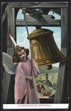 Kleiner Osterengel läutet