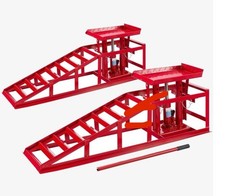 2x AREBOS höhenverstellbare Auffahrrampe *unbenutzt* mit 2T Tragkraft