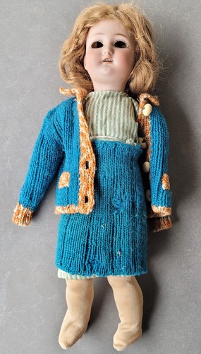 Antike porzellankopfpuppe - antike,