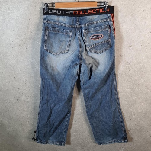 Vintage fubu denim baggy y2k - vintage,