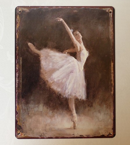 Blechschild wandbild ballett - blechschild,