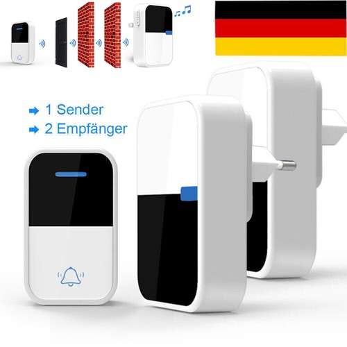 Batterielose funkklingel - batterielose,