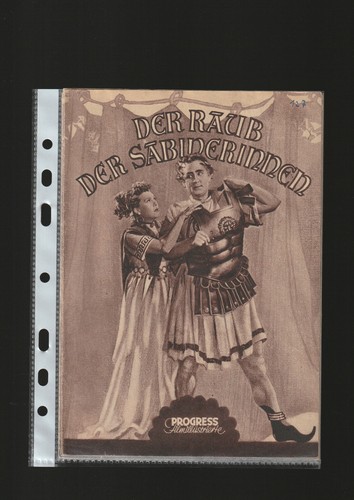 Progress film programm - programm, 1955