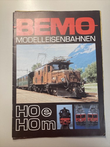 1982 bemo modelleisenbahnen - 1982,