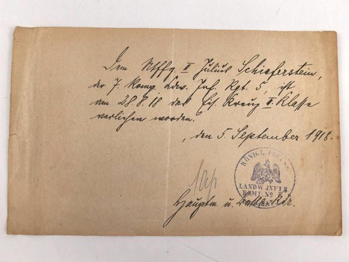 Weltkrieg handgeschriebene - 1.weltkrieg,,