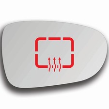 Rechts Beifahrerseite Spiegelglas Beheizbar für Ford Galaxy 1995 - 2006