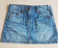 Wie Neu, Mädchen Jeans-Rock Gr. 128