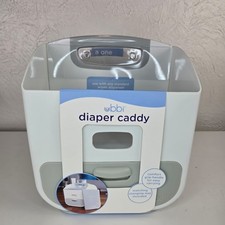 Ubbi Tragbare Windelwickelstation Windelaufbewahrung Caddy Organizer NEU