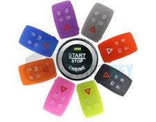 Jaguar Schlüssel Silikon Hülle Cover XJ XF XK XKR X S-Type Key less Go 8 Farben