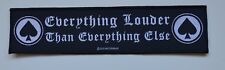 MOTORHEAD - Everything Louder - Patch - 20,7 cm x 5 cm - 164485