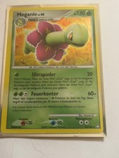 Pokémon Karte Meganie 13/123 Holo Rare Geheimnisvolle Schätze Lv.x Rand