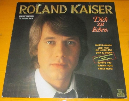 Langspielplatte roland kaiser - langspielplatte,