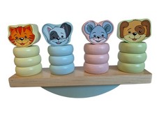 Holz Stapelspielzeug Wippe