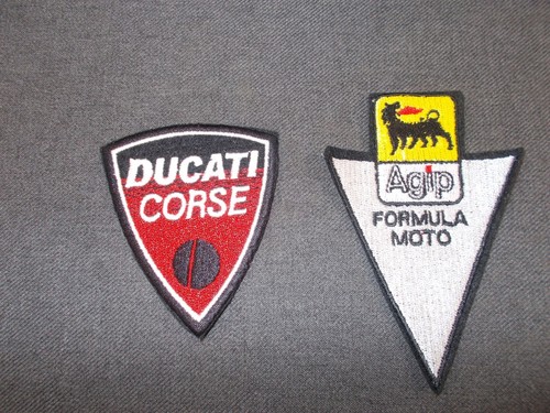 Ducati agip patches brandneu - ducati,