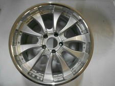 Alufelge US Alloys Indianapolis 9,5x19 ET40 5x120 Silber Poliert B-Ware