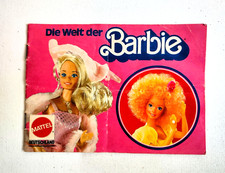 Seltener Barbie Katalog Superstar 80er Vintage Booklet German Mattel