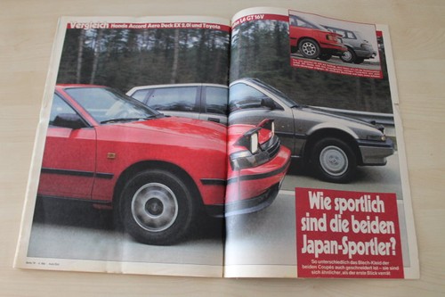 Auto bild 1987 honda - bild, 19/1987