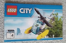 2015  LEGO CITY  Bauanleitung für 60068 Helicopter Hubschrauber Heft  4    40 S.
