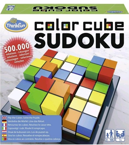 Farbwürfel sudoku flip - farbwürfel,