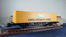 Röwa 2309 H0 | Containertragwagen mit 40 Fuß Container LHB Lgis 2-achsig der DB