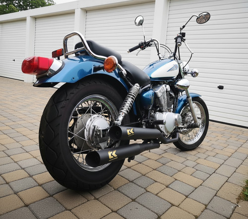 Auspuff turbokit custom black - custom,