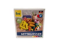 Erzi Holzspielzeug | Mittagessen Sortiment Iglo-Fischstäbchen Pommes Gemüse NEU