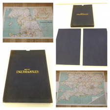 c1918 Farbkarte von England &