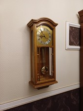 Wanduhr Pendeluhr Regulator AMS 