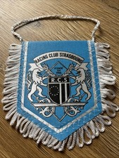 Wimpel Fußball Frankreich RC Strasbourg 10cm