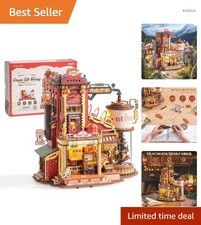 3D Holzpuzzle mechanisch