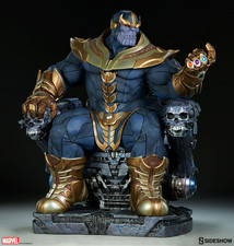 MARVEL - THANOS ON THRONE MAQUETTE STATUE SIDESHOW - NO PRIME XM
