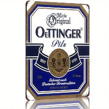 Blechschild Oettinger Pils