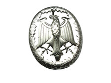 Original Bundeswehr  Leistungsabzeichen  Silber  Metall