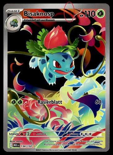 Bisaknosp 134 holo pokemon - 134, |