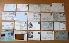 ? alte Briefe / Postkarten mit Briefmarken -  Sammlung Deutschland ?