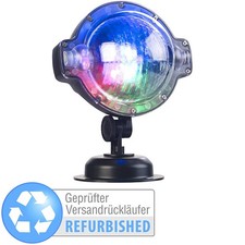 Lunartec LED-Kugellampe mit Schneefall-Effekt und Timer, Versandrückläufer