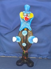 Glasfigur Clown, ca. 31 cm