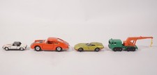 4-tlg. Vintage Konvolut Matchbox Gama 973 Schuco 826 Modellautos Porsche 911 etc