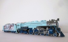 HO Modellbahn Weihnachts- Dampflok Christmas Steam Top!