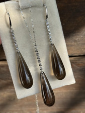 Set Kette Anhänger Ohrringe